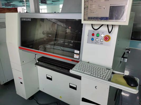 Hanwha Samsung PCB SMT Pick And Place Machine Wysokiej Prędkości Automatyczny