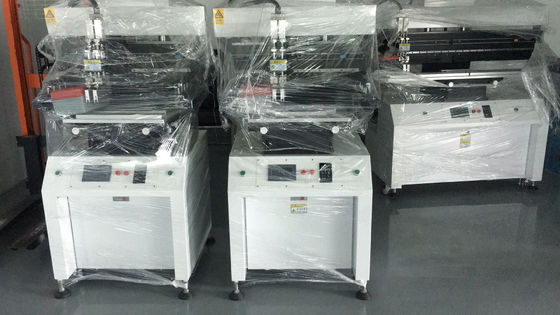 Flat Bed Screen SMT Stencil Printer Wysokiej Precyzji Półautomatyczny
