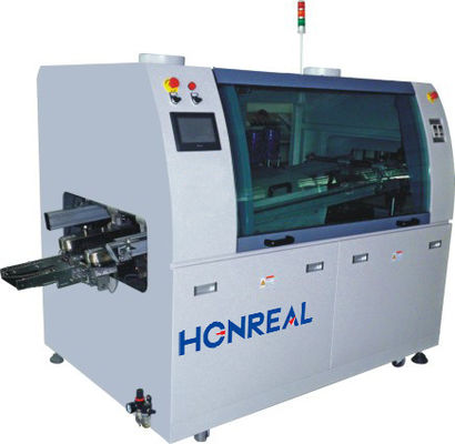 Mała podwójna fala SMT Machine Wave Soldering For THT PCB Assembly Line